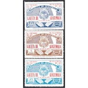 Guatemala A- 459/61 1971 1º Centenario del sello postal MNH