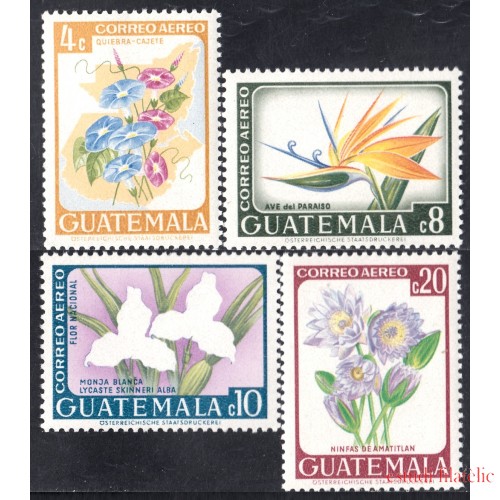 Guatemala A- 362/65 1967 Flores Flowers MNH