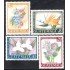 Guatemala A- 362/65 1967 Flores Flowers MNH