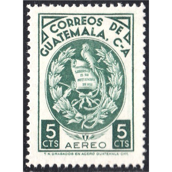 Guatemala A- 358 1967/70 Escudo MNH Guatemala A- 358 1967/70 Escudo MNH