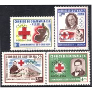 Guatemala A- 299/02 1964 Conmemorativas Cruz Roja MNH