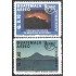 Guatemala A- 838AB 1991 América Upaep Volcán de Pacaya Lago de Atitlan MNH