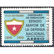 Guatemala A- 838 1990 Estado Mayor de la Defensa Nacional MNH