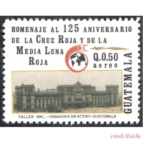 Guatemala A- 837 1990 125º Aniversario de la Cruz Roja MNH
