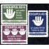 Guatemala A- 824/26 1988 Esquipulas II Un paso firme a la Paz MNH