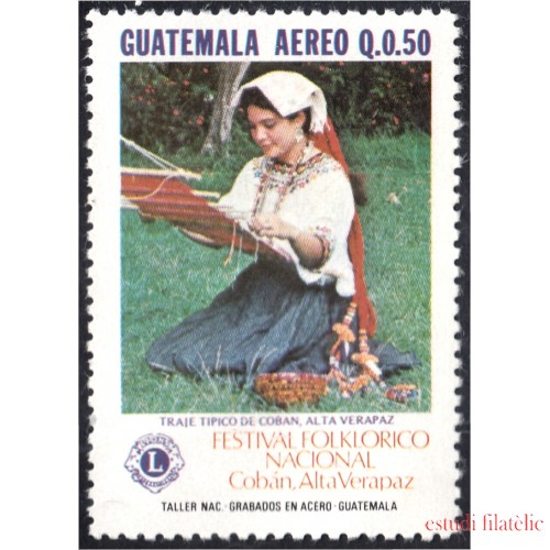 Guatemala A- 821 1988 Traje típico de Cobán MNH