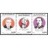 Guatemala A- 817/19 1987 César Brañas Rafeal Arévalo José Milla y Vidaurre MNH