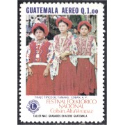 Guatemala A- 816 1987 Traje típico de Tamahu MNH