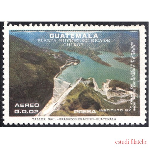 Guatemala A- 812 1987 Planta Hidroeléctrica de Chixoy Presa MNH
