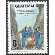 Guatemala A- 801 1985 Cuerpo Voluntarios de Bomberos MNH