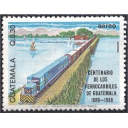 Guatemala A- 764 1983 Centenario de los ferrocarriles de Guatemala MNH