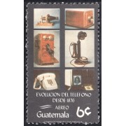 Guatemala A- 738 1981 Evolución del teléfono desde 1876 MNH