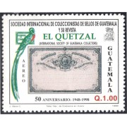 Guatemala A- 871 1998 Sociedad Internacional de coleccionistas de sello en Guatemala MNH