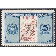 Guatemala A- 159 1948 Carta modificada de Guatemala MH