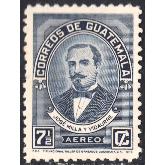 Guatemala A- 136 1945/46 José Milla y Vidaurre MH Guatemala A- 136 1945/46 José Milla y Vidaurre MH