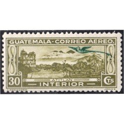 Guatemala A- 36 1935/36 Atitlan Paisaje MH Guatemala A- 36 1935/36 Atitlan Paisaje MH