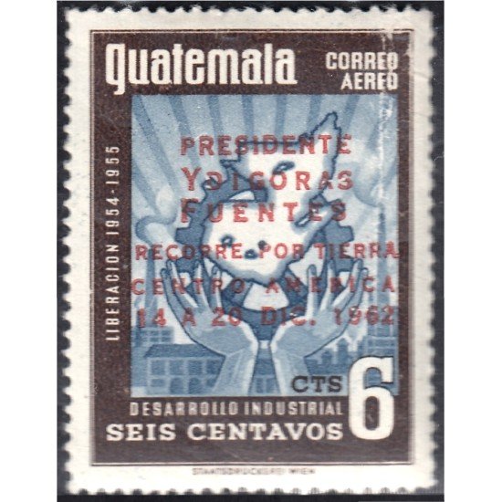 Guatemala Números Mitchel 674 Presidente Ydigoras Fuentes MNH Guatemala Números Mitchel 674 Presidente Ydigoras Fuentes MNH