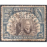 Guatemala Timbres de Servicio 19 1917 Estrada Cabrera  st