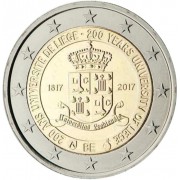 Bélgica 2017 2 € euros conmemorativos  200 Años de la Universidad de Lieja