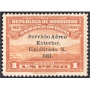 Honduras A-  55A 1932 Valle Tegucigalpa MH
