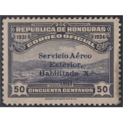 Honduras A- 54A 1932 Valle Tegucigalpa MH