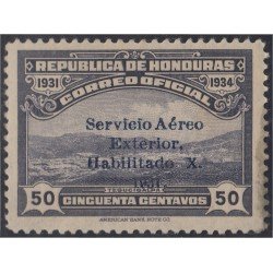 Honduras A- 54A 1932 Valle Tegucigalpa MH Honduras A- 54A 1932 Valle Tegucigalpa MH