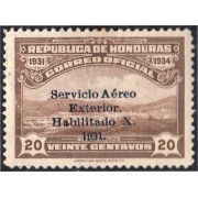 Honduras A- 53A 1932 Valle Tegucigalpa MH