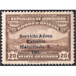 Honduras A- 53A 1932 Valle Tegucigalpa MH Honduras A- 53A 1932 Valle Tegucigalpa MH