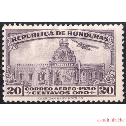 Honduras A- 36I 1930 Palacio Nacional de Tegucigalpa  MH
