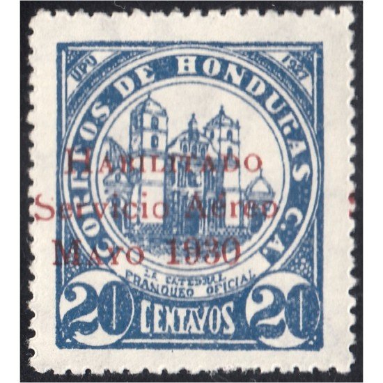 Honduras A- 29 1929/31 La Catedral MH Honduras A- 29 1929/31 La Catedral MH