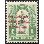 Honduras A- 28a 1929/31 Busto de Dionisio Herrera MH sb doble