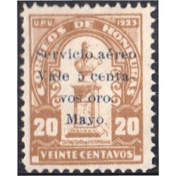 Honduras A- 21 1929/31 Busto de Dionisio Herrera MH Honduras A- 21 1929/31 Busto de Dionisio Herrera MH