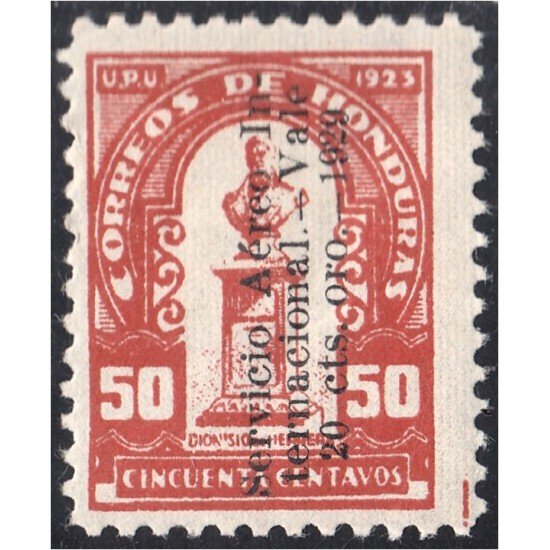 Honduras A- 15 1929/31 Busto de Dionisio Herrera MH Honduras A- 15 1929/31 Busto de Dionisio Herrera MH