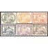 Honduras A- 154/59 1947 Mapa de Honduras MNH