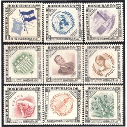 Honduras A- 198/06 1953 UNICEF y UNESCO MNH Honduras A- 198/06 1953 UNICEF y UNESCO MNH
