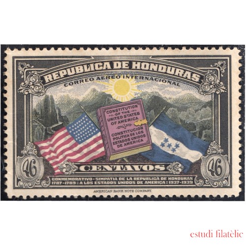 Honduras A- 79 1937 Constitución de Estados Unidos de América MNH