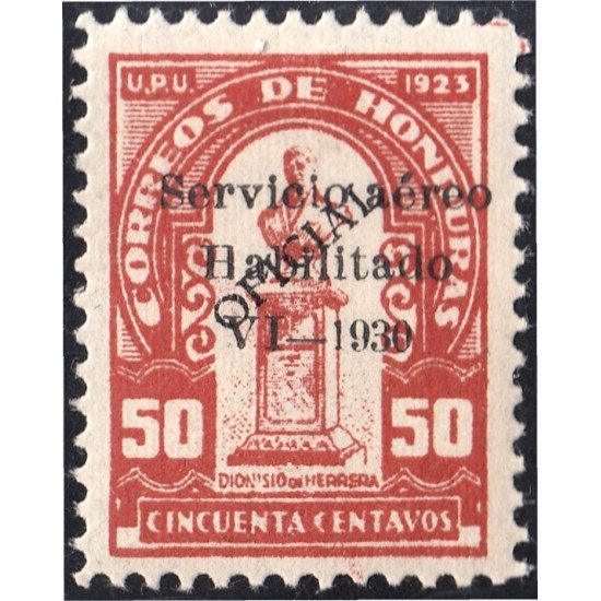 Honduras A- 27 1929/31 Busto de Dionisio Herrera MNH Honduras A- 27 1929/31 Busto de Dionisio Herrera MNH