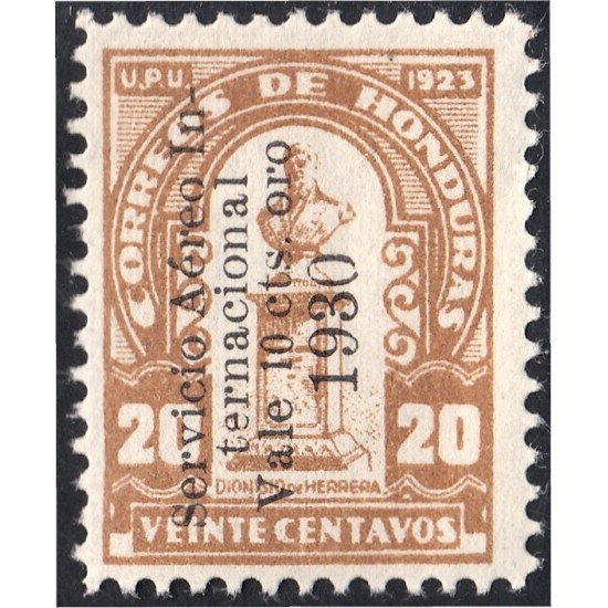 Honduras A- 12 1929/31 Busto de Dionisio Herrera MNH Honduras A- 12 1929/31 Busto de Dionisio Herrera MNH