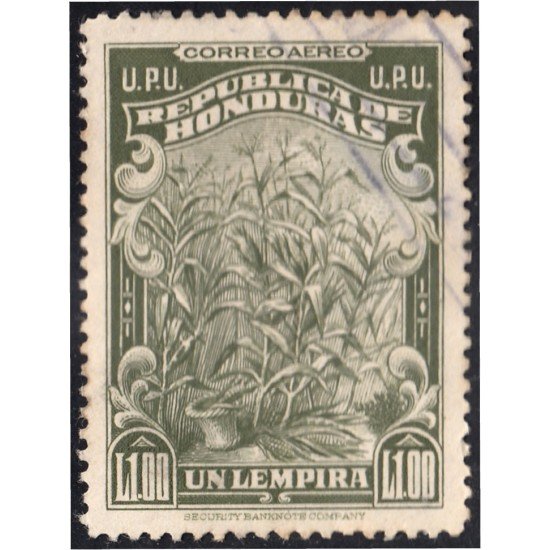 Honduras A- 133 1943 Unión Postal Universal Maíz usados Honduras A- 133 1943 Unión Postal Universal Maíz usados