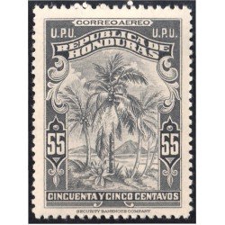 Honduras A- 132 1943 Unión Postal Universal Cocos Sin goma Honduras A- 132 1943 Unión Postal Universal Cocos Sin goma
