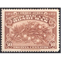 Honduras A- 130 1943 Unión Postal Universal Naranjo Sin goma Honduras A- 130 1943 Unión Postal Universal Naranjo Sin goma