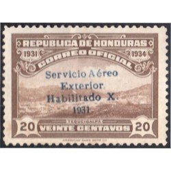 Honduras A- 53B 1932 Valle Tegucigalpa Sin goma Honduras A- 53B 1932 Valle Tegucigalpa Sin goma