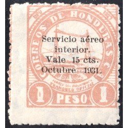 Honduras A- 42 1931 Torres inalámbricas Sin goma
