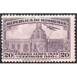 Honduras A- 36I 1930 Palacio Nacional de Tegucigalpa Sin goma