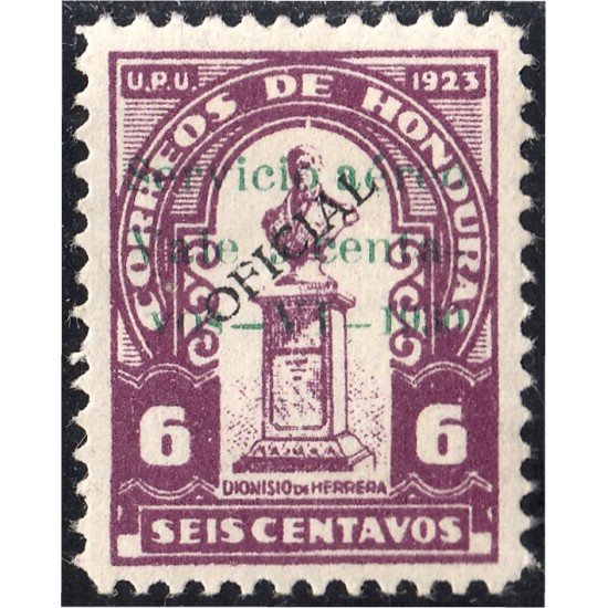 Honduras A- 22c 1929/31 Busto de Dionisio Herrera Sin goma Honduras A- 22c 1929/31 Busto de Dionisio Herrera Sin goma