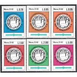 Honduras 263/68 1984 Internacionalización de La Paz MNH Honduras 263/68 1984 Internacionalización de La Paz MNH