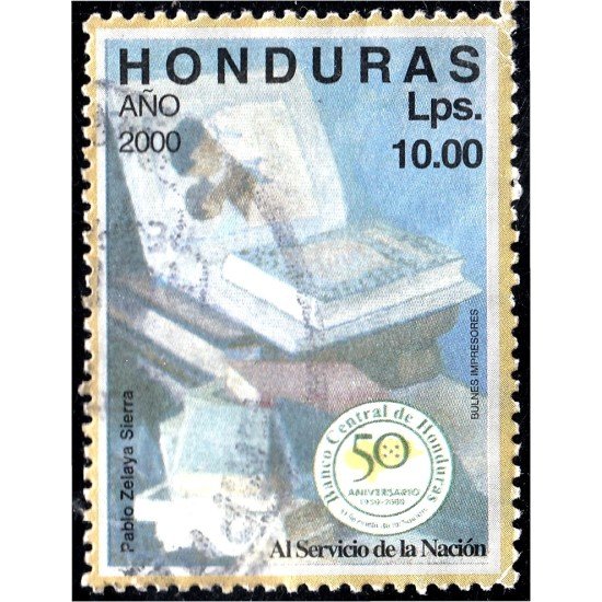 Honduras 321 2000 Cincuenta años de la Banca Central usados