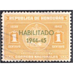 Honduras 261 1945 Escudo de Honduras usados Honduras 261 1945 Escudo de Honduras usados