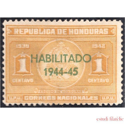 Honduras 261 1945 Escudo de Honduras MH