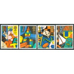 Gran Bretaña 1380/3 1989 Europa-juegos de niños MNH Gran Bretaña 1380/3 1989 Europa-juegos de niños MNH